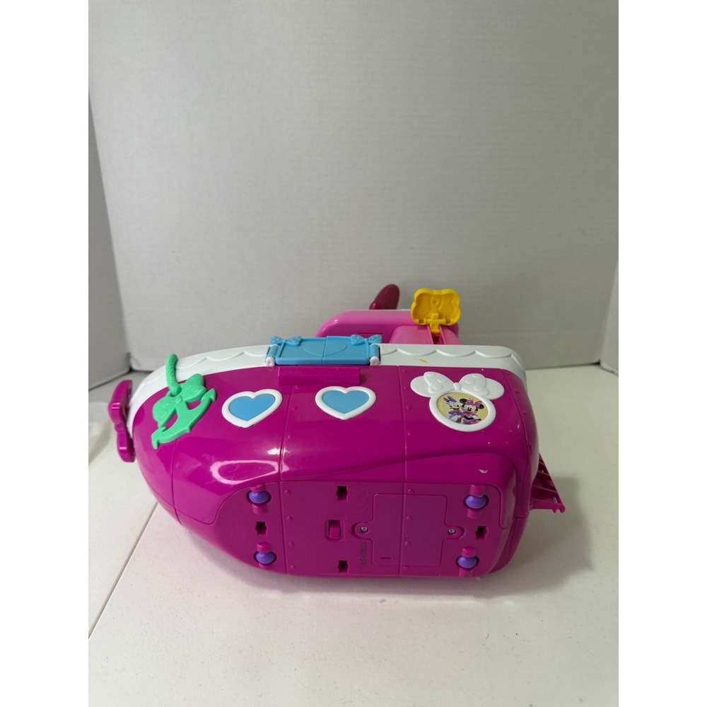 Disney Junior Minnie Mouse Bowdazzling Yacht Boat Sounds And Lights Boat Only - Picture 8 of 10